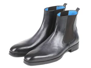 
                  
                    Black & Gray Chelsea Boots
                  
                