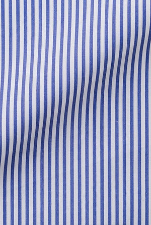 
                  
                    Blue Striped Poplin Shirt
                  
                