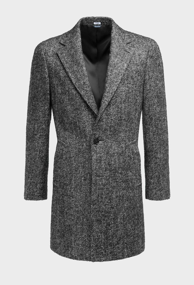 
                  
                    Gray Herringbone Coat
                  
                
