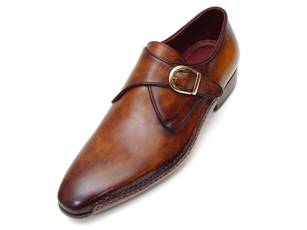 
                  
                    Single Monkstrap Brown Leather Shoes
                  
                