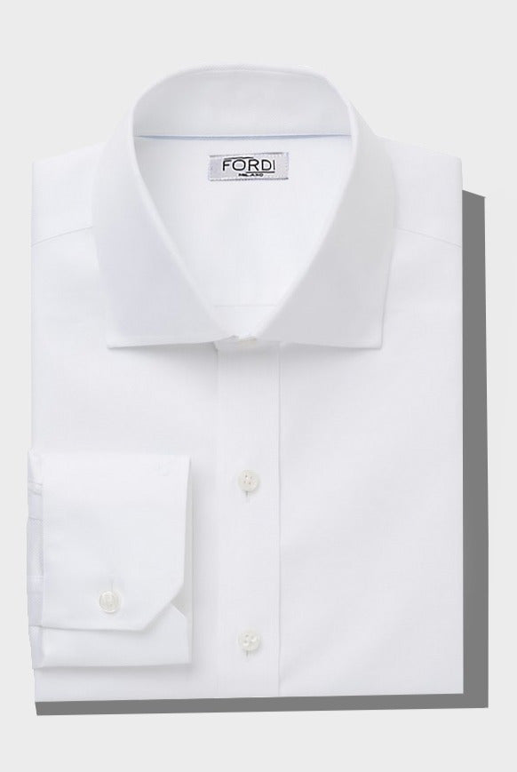 White Luxury - Diamond Pattern Shirt