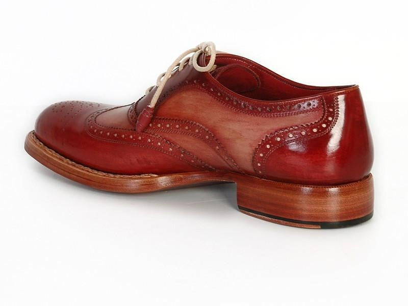 
                  
                    Wingtip Oxfords Bordeaux & Camel Shoes
                  
                